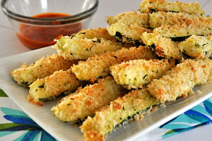 Baked Parmesan Zucchini